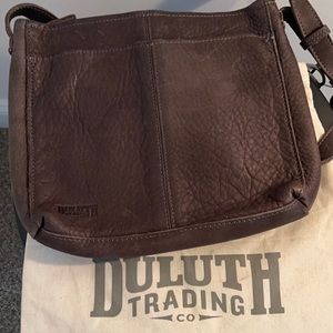 Duluth Trading Co. Leather Handbag